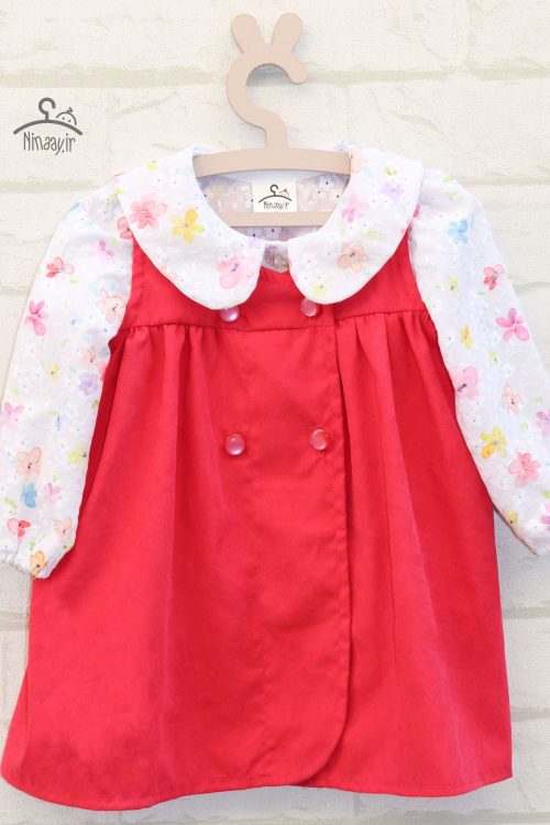 پیراهن زیبای نوشیکا (پیراهن بهاره_پاییزه)