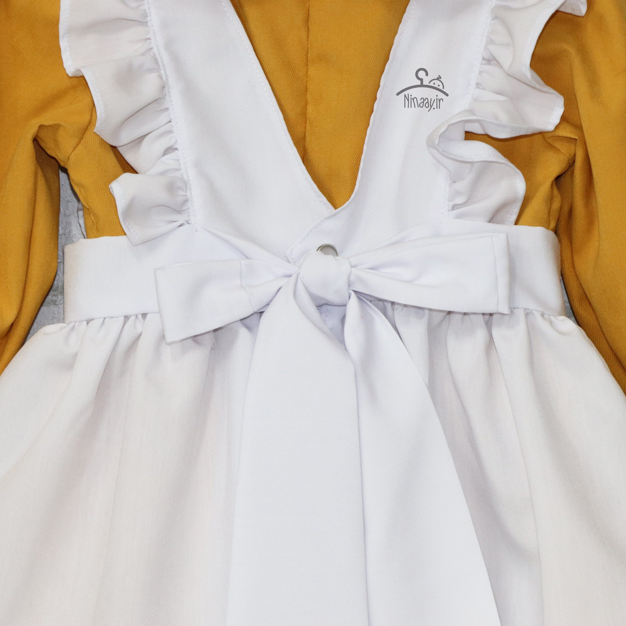 پیراهن دو تکه وانیشا (پیراهن پاییزه _بهاره) - Image 3